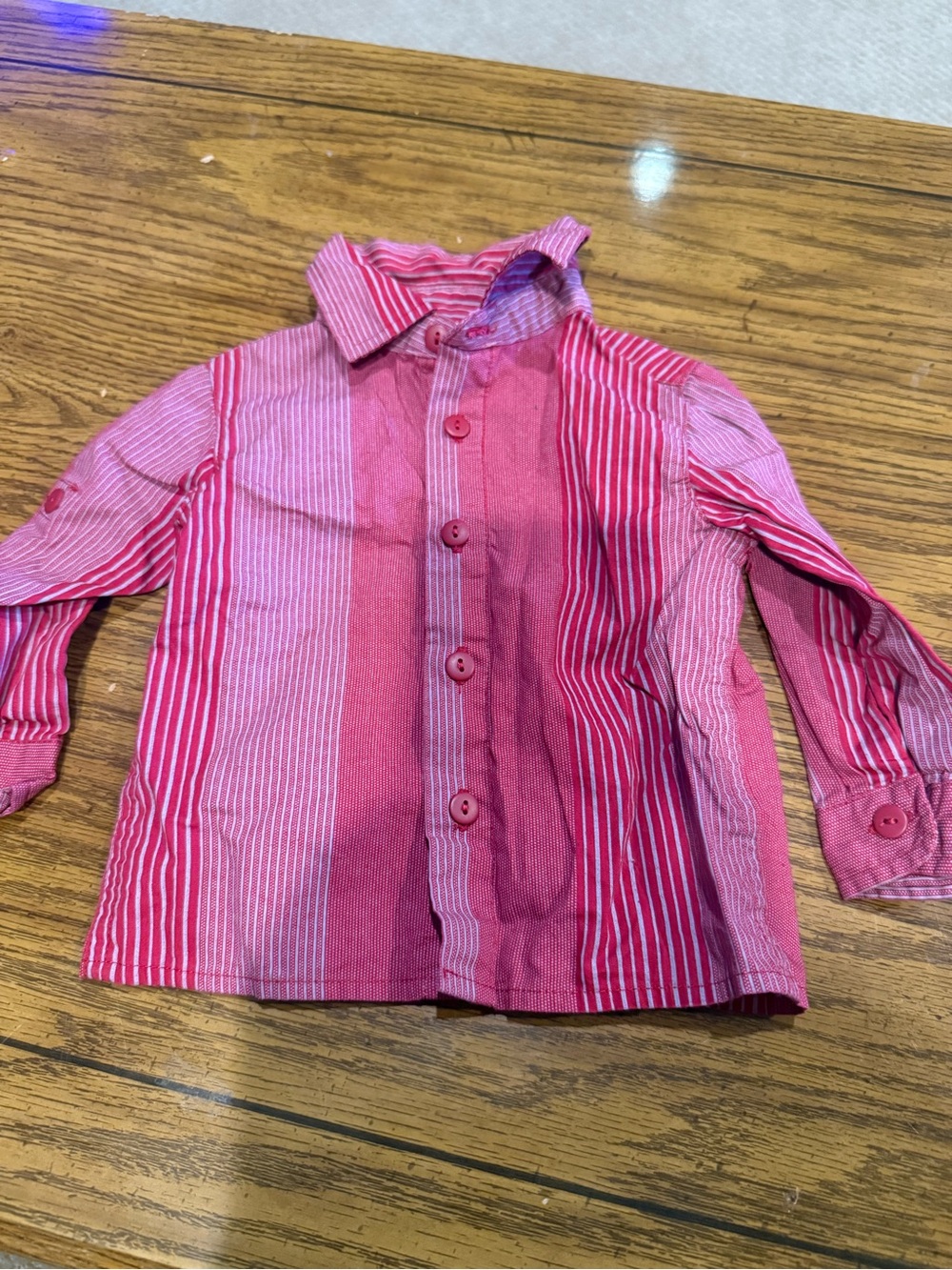 6 for $10 First Impressions Striped Button-Down Shirt